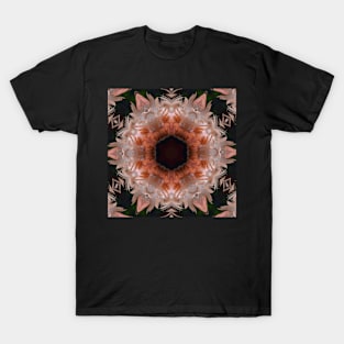 Caribbean Flamingo kaleidoscope T-Shirt